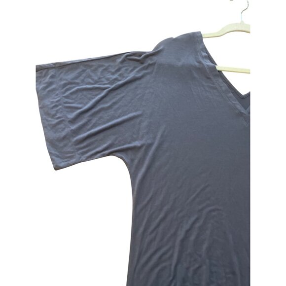 Natori long gray dress sleeping gown loungewear women’s sz M modal blend - Picture 4 of 8